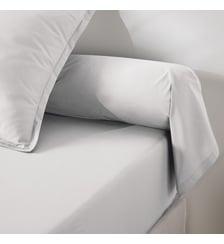 Taie de traversin en percale de coton, 80 fils La Redoute Interieurs