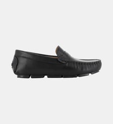 Moccasins en cuir de vachette BOSS Kidswear