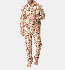 Pyjama boutonné en Pilou des Vosges - Monsieur Teddy Arthur
