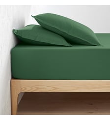 Drap housse en percale coton bonnet 30 cm Scenario La Redoute Interieurs
