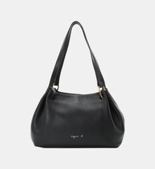 sac porté épaule en cuir Brooklyn Agnès b.