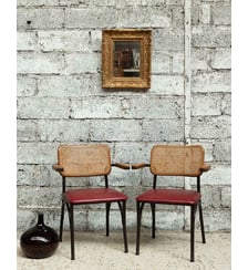 Paire de fauteuils sophistiquée Ernest N°1531- Produit chiné Debongout