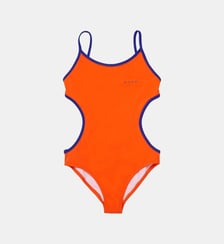 Maillot de bain une pièce avec logo Marni