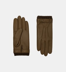 Gants Vincent Homme Cuir Doublés Cachemire Agnelle
