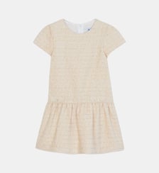 Robe - Rosée col rond tweed Tartine Et Chocolat