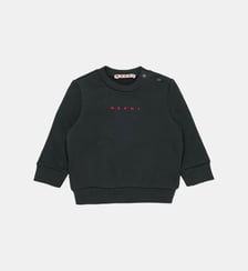 Sweat-shirt à col ras du cou avec logo Marni Marni