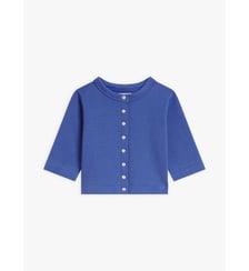 Cardigan pressions layette en molleton Agnès b.