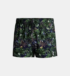 Short de bain court imprimé tropical Impetus