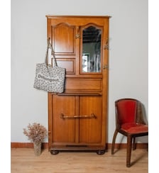 Porte-manteau en bois Max N°203- Produit chiné Debongout