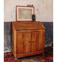 Secrétaire en bois clair Honoré N°187- Produit chiné Debongout