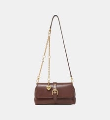 Miss M walk en cuir vintage Maje