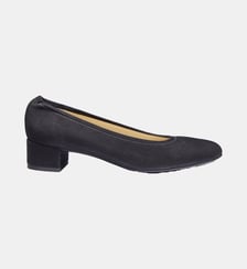 Ballerine varsovie - cuir velours Manfield