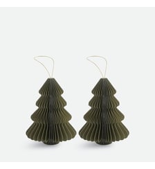 Lot de 2 sapins pliables, hauteur 15 cm La Redoute Interieurs