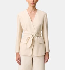 Veste tailleur col kimono Claudie Pierlot