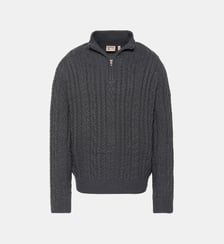Pull camionneur en maille torsadée Schott