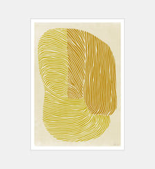 Poster   Yellow Reef - The Poster Club x Rebecca Hein Poster & Frame
