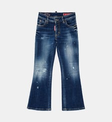Jeans coupe bootcut bleu moyen - Bell Bottom Dsquared2