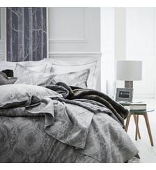 Housse de couette imprimée en satin de coton, NAMASTE Alexandre Turpault