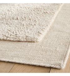 Tapis de couloir noué à la main, en laine AM.PM