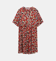 Robe courte fleurie - COLLE Gerard Darel