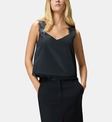Top avec empiècements en dentelle Pinko