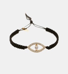 Bracelet macramé plaqué or NAZAR Nilaï