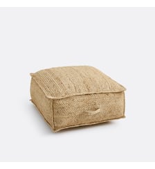 Pouf en jute La Redoute Interieurs