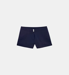 Shorty de bain stretch ceinture plate uni Vilebrequin