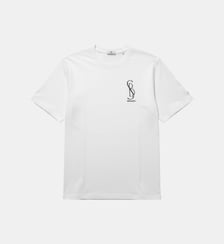 T-shirts col rond Tobias en coton avec imprimé poitrine Serge Blanco