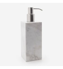 Distributeur de savon blanc - MARBRE Bath Bazaar