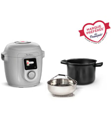 Cookeo CE821GF0 Cookeo Simplicity Gris clair - 6L (jusqu'à 6 personnes) - 150 recettes Moulinex