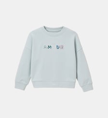 Sweat  à message en tissu Liberty - Coton biologique Cyrillus