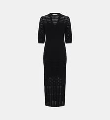 Robe longue en crochet - RIANA Gerard Darel