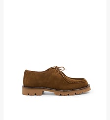 Derbies velours Harvard Mellow Yellow