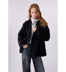 Manteau court en laine Liu Jo
