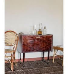 Mini-bar en bois Quentin N°25- Produit chiné Debongout