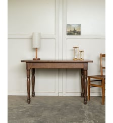 Table à manger en chêne Romy N°1555- Produit chiné Debongout
