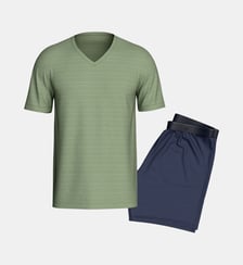 Pyjama court d'homme en Coton Modal Impetus