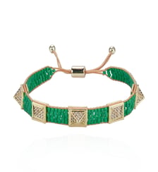 Bracelet réglable perles tissées avec charms SILLAGE Hipanema