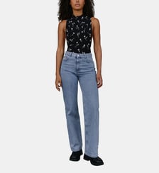 Jean Wide Leg Light Blue Noo