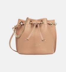 Petit sac bourse Alba Double en cuir Lancaster