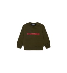Sweat-shirt col rond avec logo Dsquared2