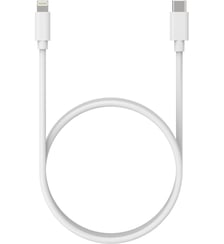 Câble Lightning vers USB-C 1M certifié Apple Blanc compatible iPhone 14 13 12 Pro Max, iPad Essentiel B