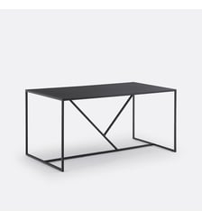Table à manger, rectangulaire, en métal fer, 6 couverts La Redoute Interieurs