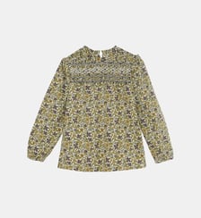 Blouse - Olive coton imprimé Liberty Tartine Et Chocolat