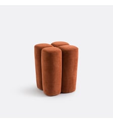 Pouf vintage polyester La Redoute Interieurs
