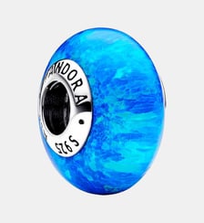 Charm Bleu Profond Océan Opalescent Pandora
