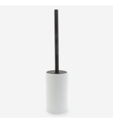 Pot à balai inox blanc - CESAR Bath Bazaar