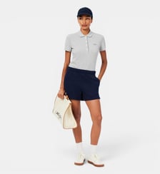 Casquette badge twill de coton Lacoste
