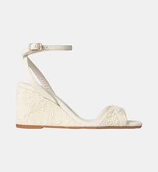Sandales compensées en jacquard floral BRUNELLA Castaner